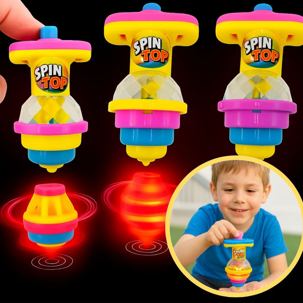 Pião Giroscópio Grande Brinquedo Infantil Brincadeira Criança Pronta Entrega Lembrancinhas 3/5/10/12/15