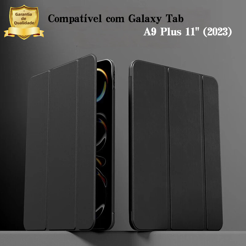 Capa  Trifold  Compatível com Tablet  A9 Plus (11 polegadas) com Suporte para caneta