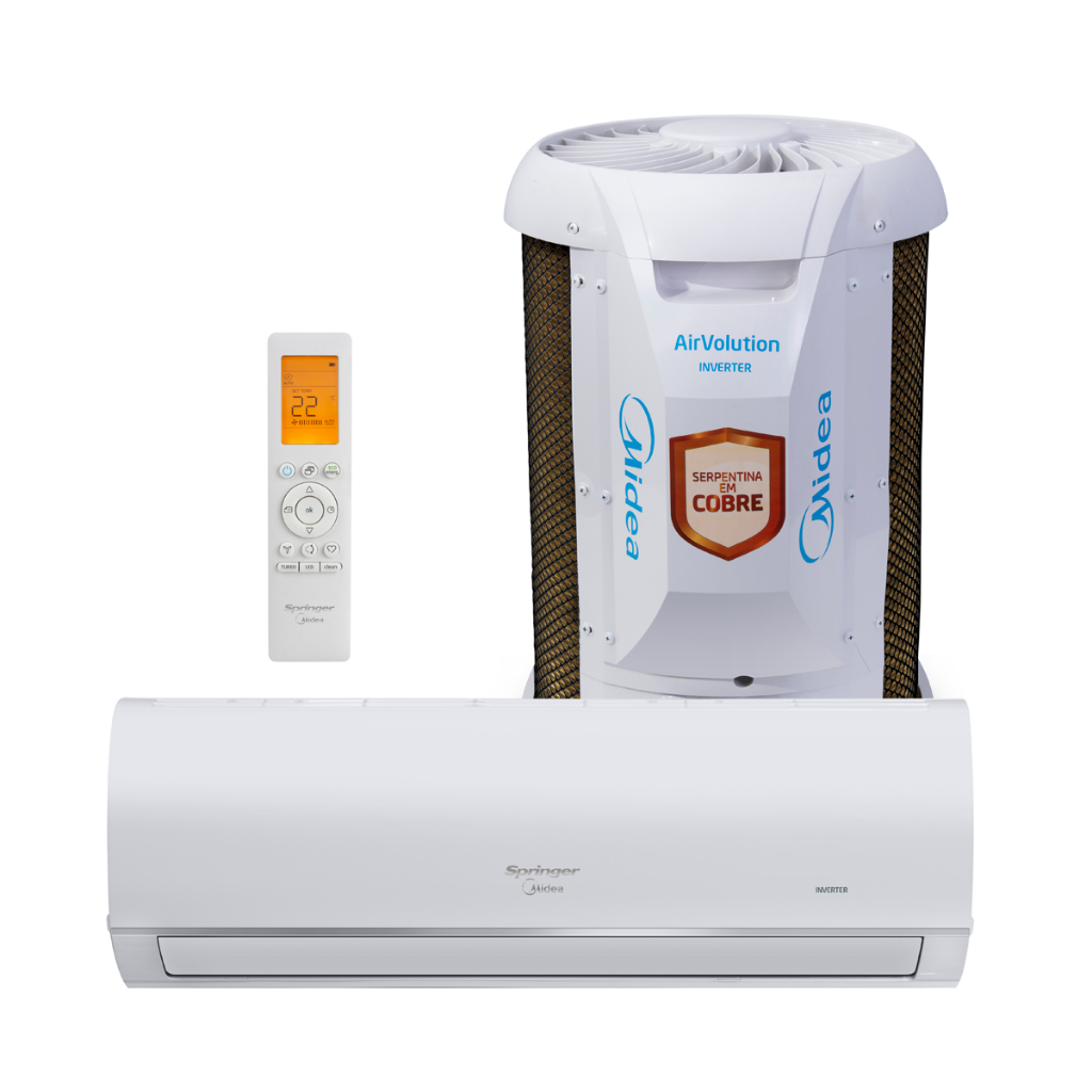 Ar Condicionado Inverter 9.000 Btus Springer Midea Só Frio Cor Branco