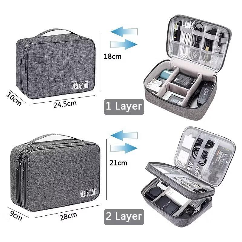 Bolsa De Armazenamento De Cabo De Dados Digital Multifuncional Viagem Necessário luna_hyq