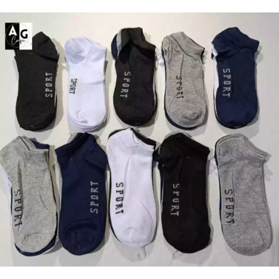 Kit 24 Pares Meia Soquete Cano Curto Algodão Masculina e Feminina Promoção