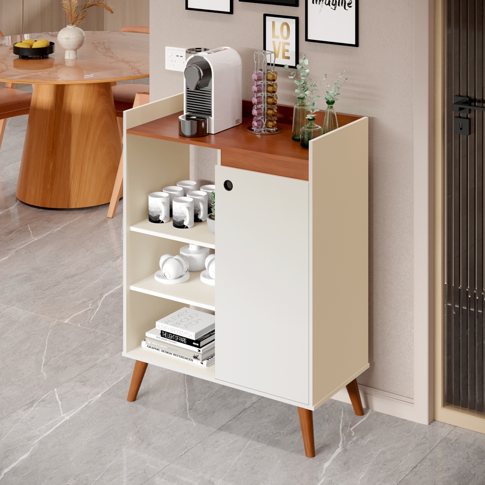 Buffet para casa barzinho aparador 1 porta com pés palito varias cores