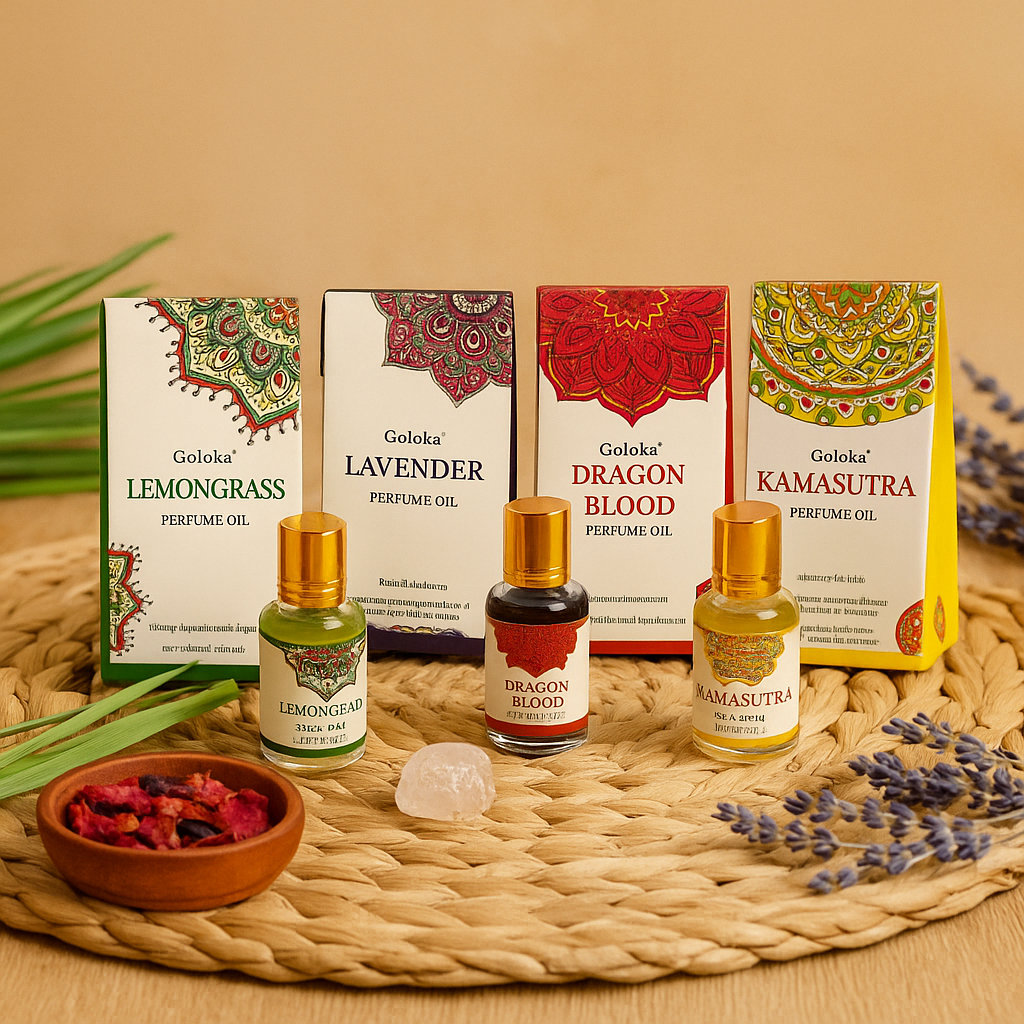 Aromaterapia Óleo Essencial Perfume Goloka com 10 ml - Diversos Aromas