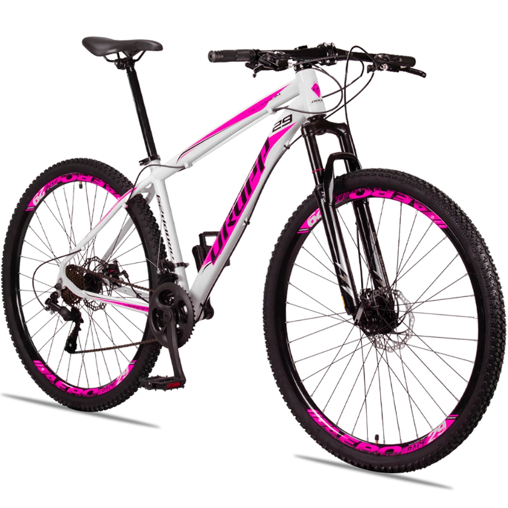 Bicicleta Aro 29 Dropp Aluminum 21 Marchas Alumínio  Freio Disco e Suspensão Dianteira