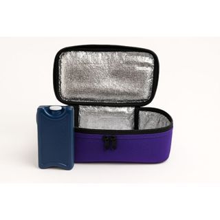Estojo Bolsa ROXA Térmica Porta Canetas De Insulina + KIT 06 GELOS GELOTECH 100ML