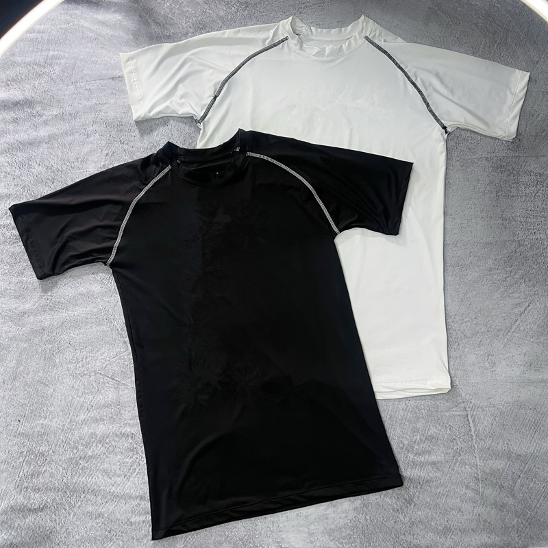 Camiseta de Compressão Masculina Camisa Justa Academia Treino Corrida