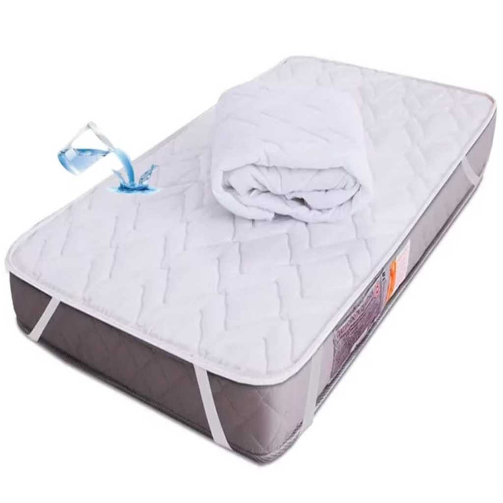 Capa Impermeável para Colchão de Berço Padrão Americado Ajustável 1,30CM X 0,70CM