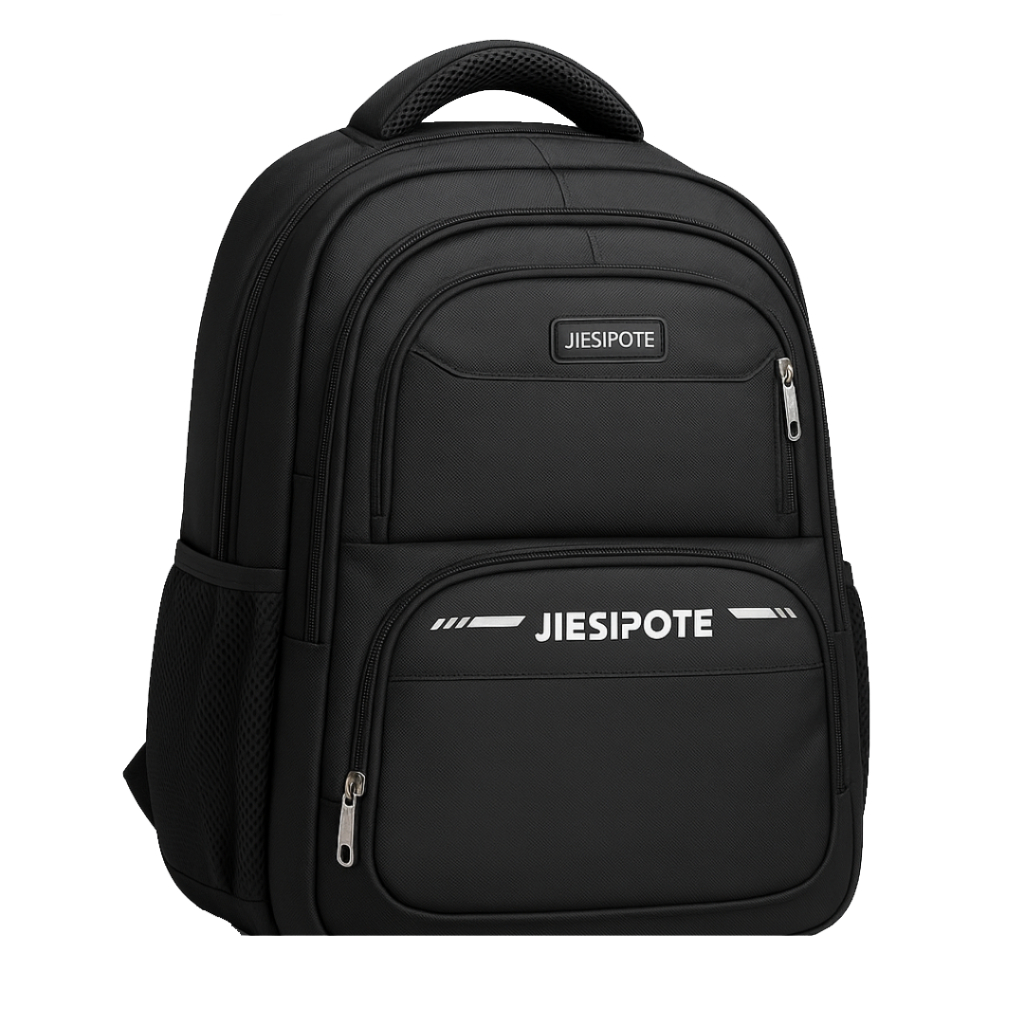 Mochila Jiesipote para Notebook Reforçada Trabalho Grande Resistente Escola Viagem Homem Mulher Espaçosa
