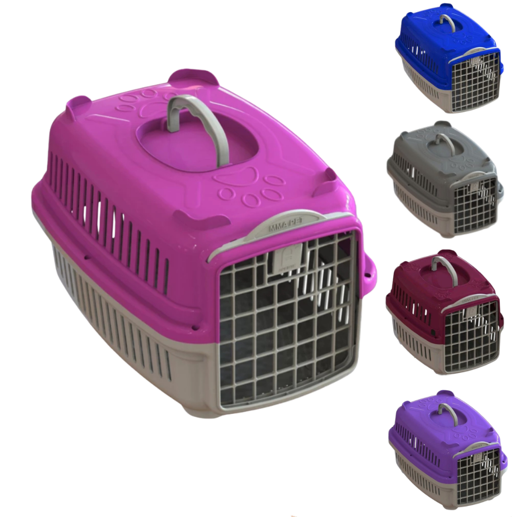 Caixa De Transporte N°0,N°1,N°2,N°3,N°4 Para Cachorros E Gatos Pequenos E Grandes Resistente