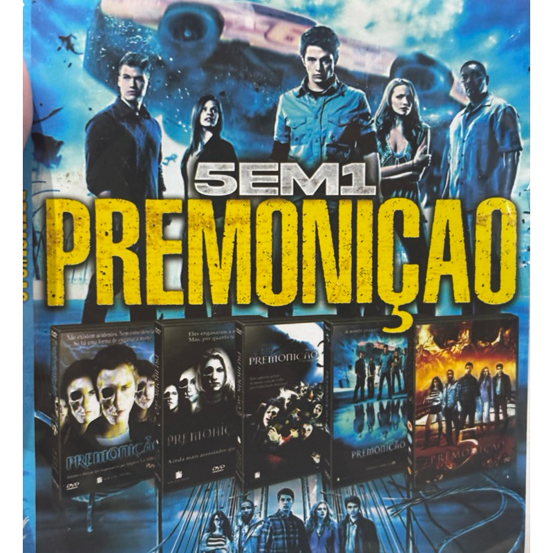 DVD Premonição 5 em 1