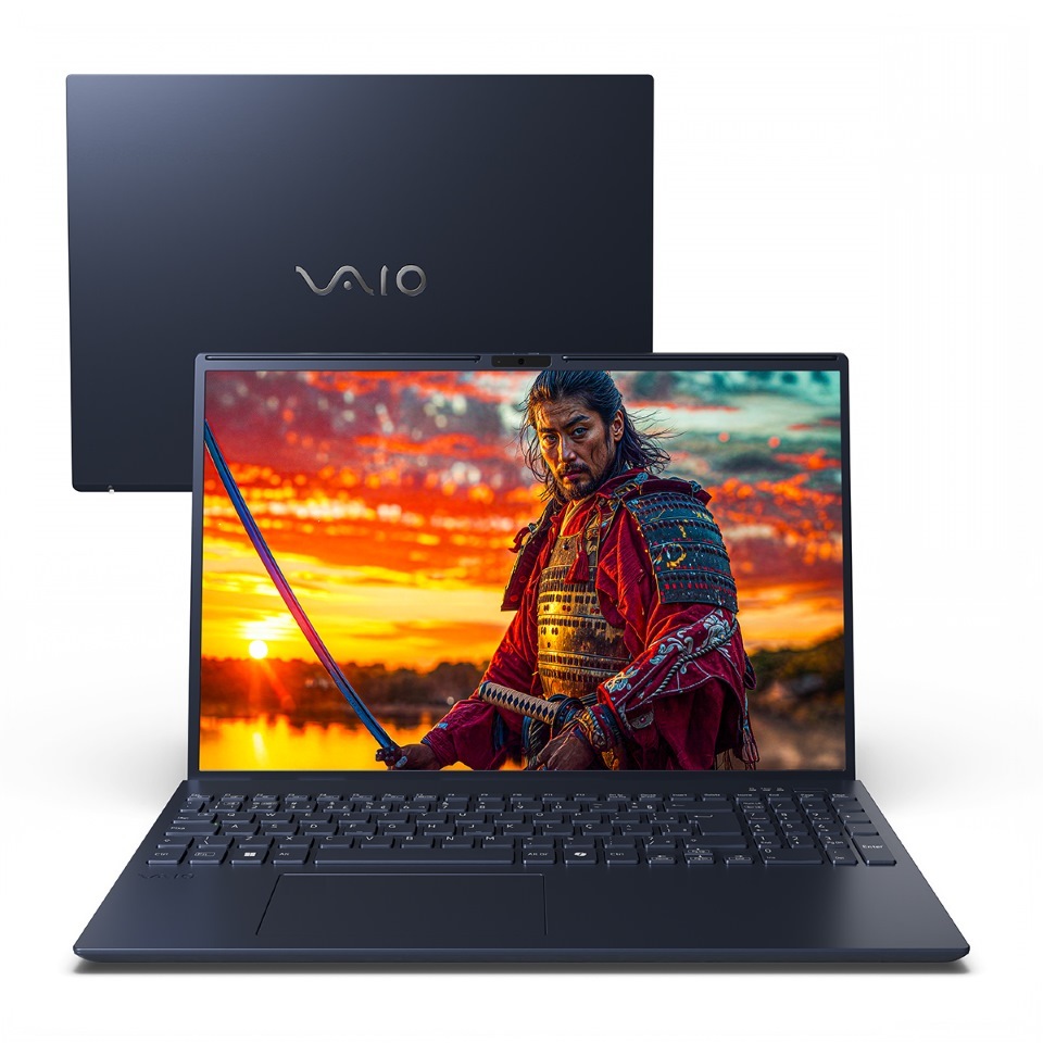Notebook VAIO FE16 AMD® Ryzen 7-5825U Linux 8GB RAM 512GB SSD 16" IPS WUXGA Antirreflexo - Cinza