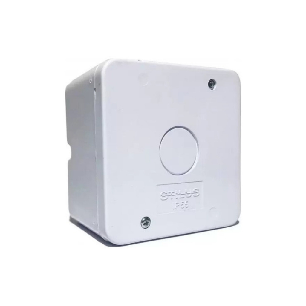 Kit 30x Caixa de Proteção Organizadora de Sobrepor para Câmera de Segurança Cftv Stilus - 2505