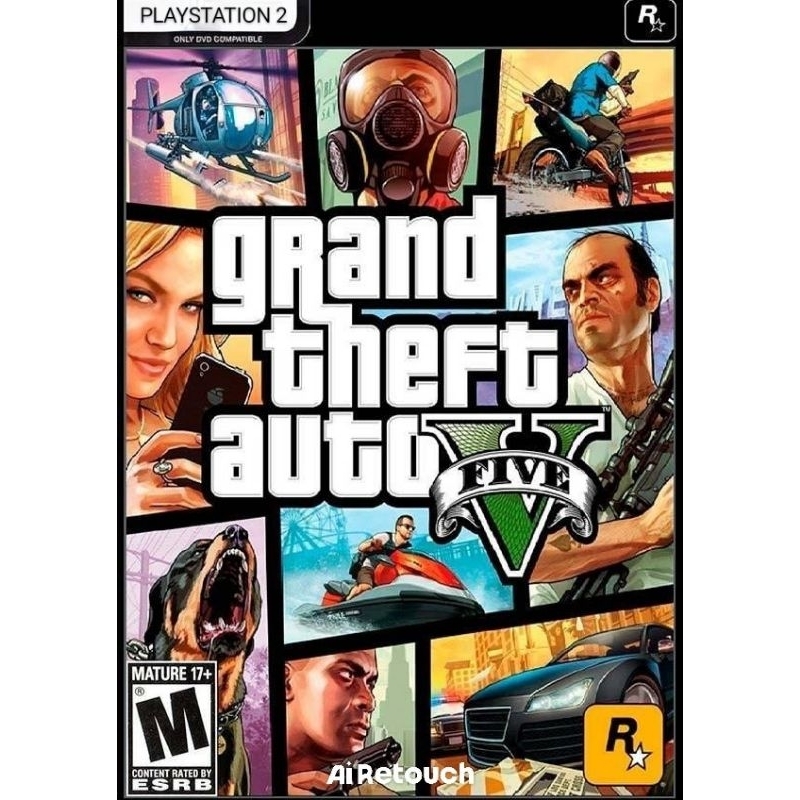 GTA GRA,ND THE,FT AU,TO V. /MODELO DO CONSOLE NA IMAGEM
