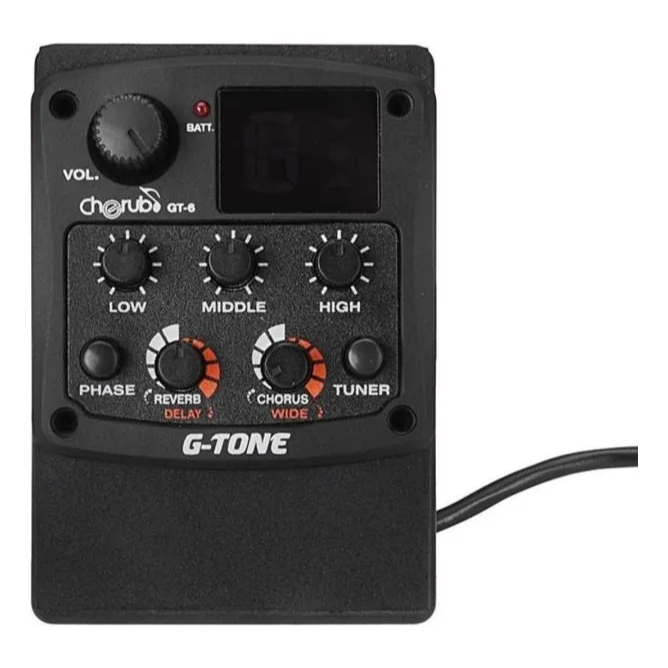 Captador Cherub G-tone Gt-6 Chorus Reverb Tagima Violão