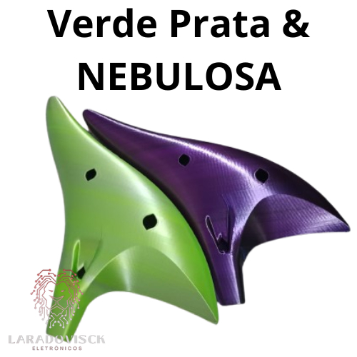 Ocarina de 12 furos Tocável - Baixo C