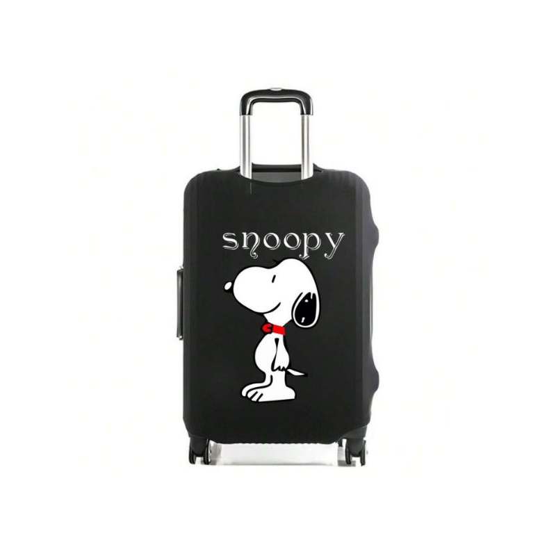 Capa de Mala Premium 8 a 23 KG - Snoopy - Tecido Premium Canelado-Personalize seu nome
