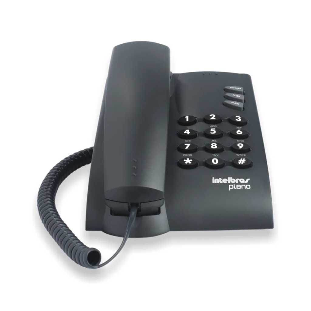 Telefone Intelbras Pleno Sem Chave de Bloqueio