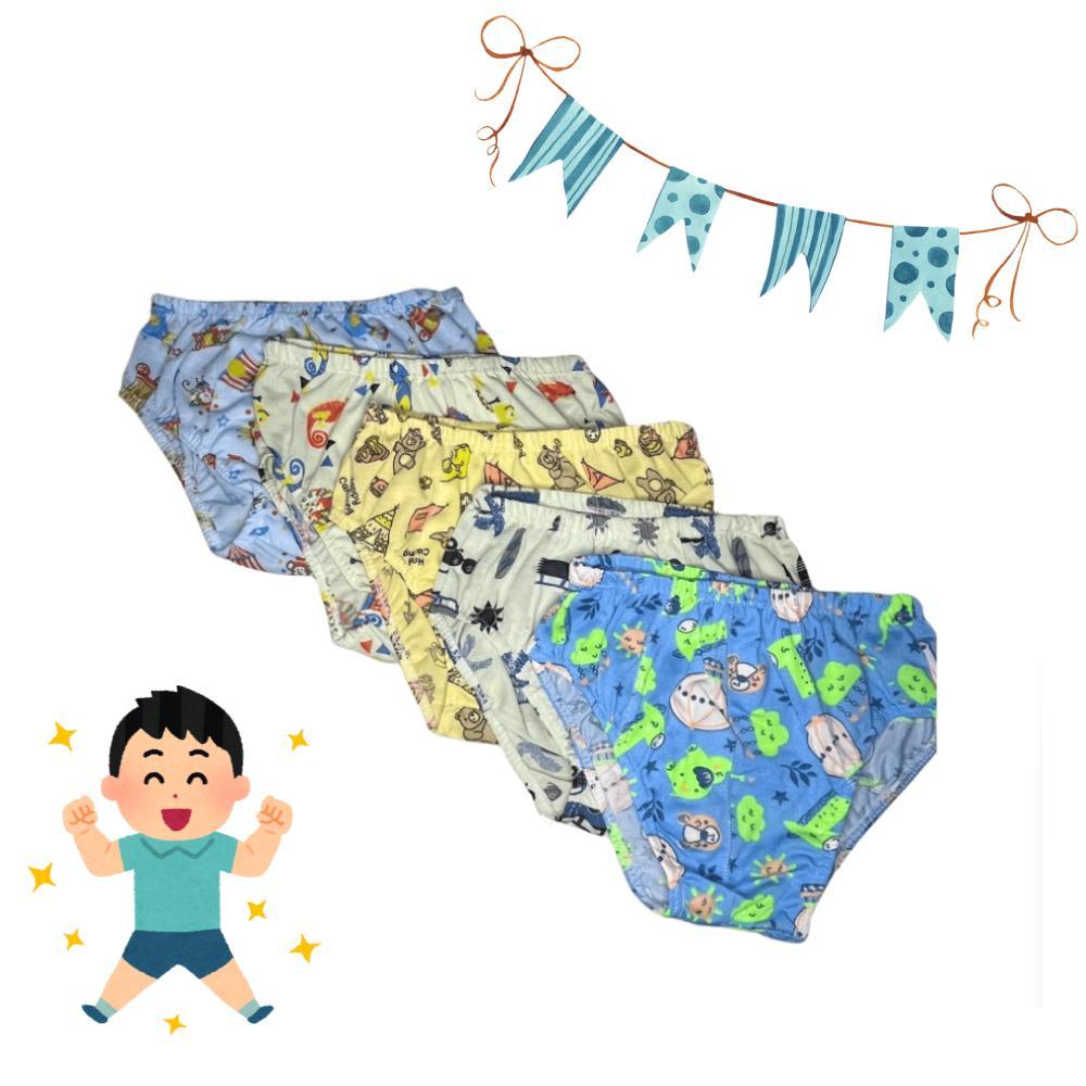 Kit 10 Cuecas Infantil Slip Com Forro - Cueca Infantil Algodão