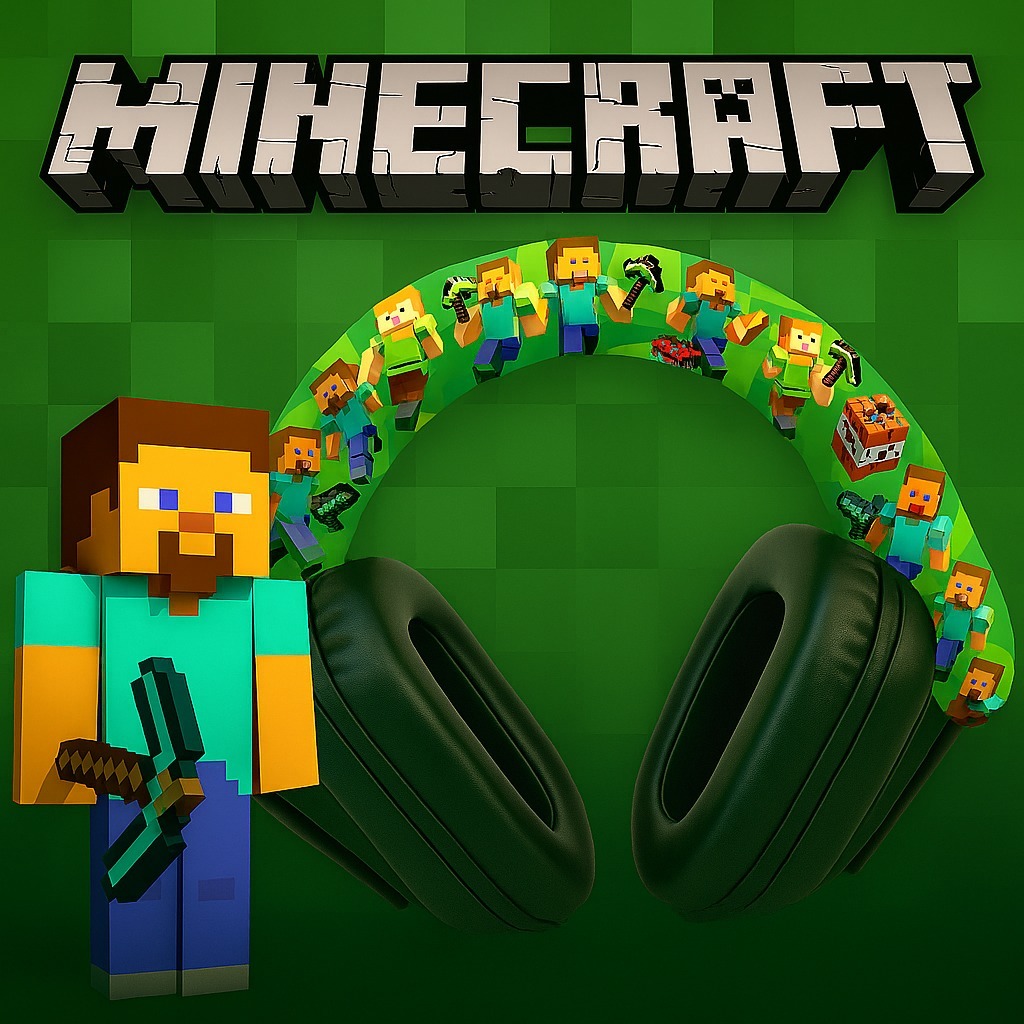 ABAFADOR  DE RUIDOS MINECRAFT