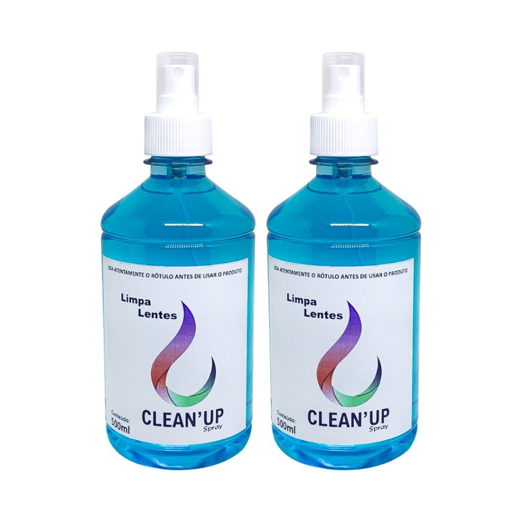 Kit com 2 Limpa Lentes de 500ML
