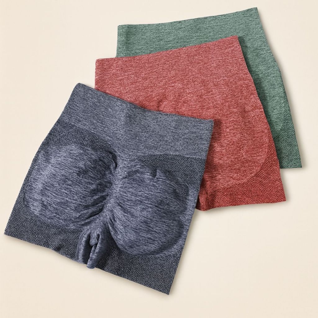 Kit 3 ou Somente 1 Shorts Levanta Bumbum Feminino