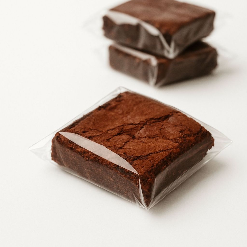 Folha Celofane Transparente Brownie Bem Casado Doces Uso Em Geral 20x20 15x15
