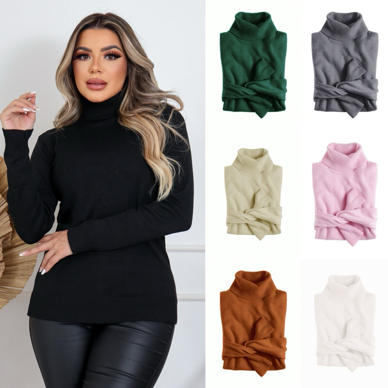 MF Kit de 3 peças Blusa Cacharrel para Frio