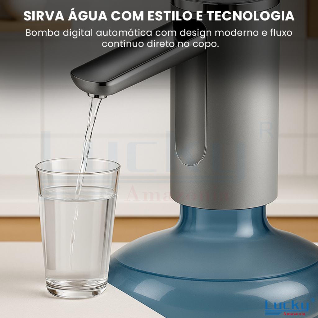 Bomba De ÁguaP PARA Galão USB Recarregável Dispenser Automático Portátil