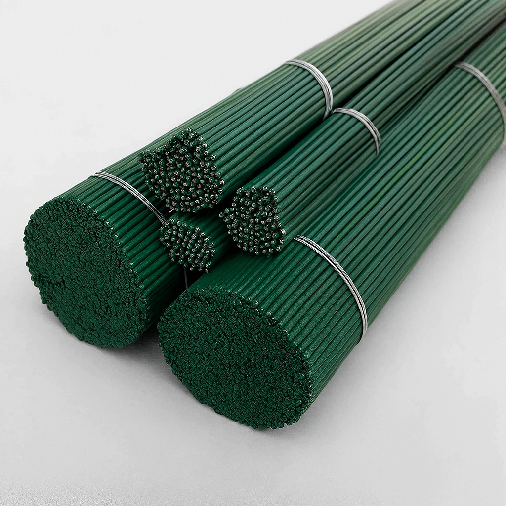 Tutor de Arame Plastificado - Estaquear - 40, 50, 60cm - 24 - 48 unidades
