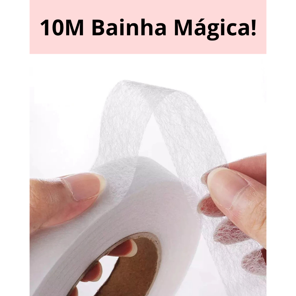 Bainha Mágica Instantanea Dupla Face (Fita Termocolante) 10 Metros