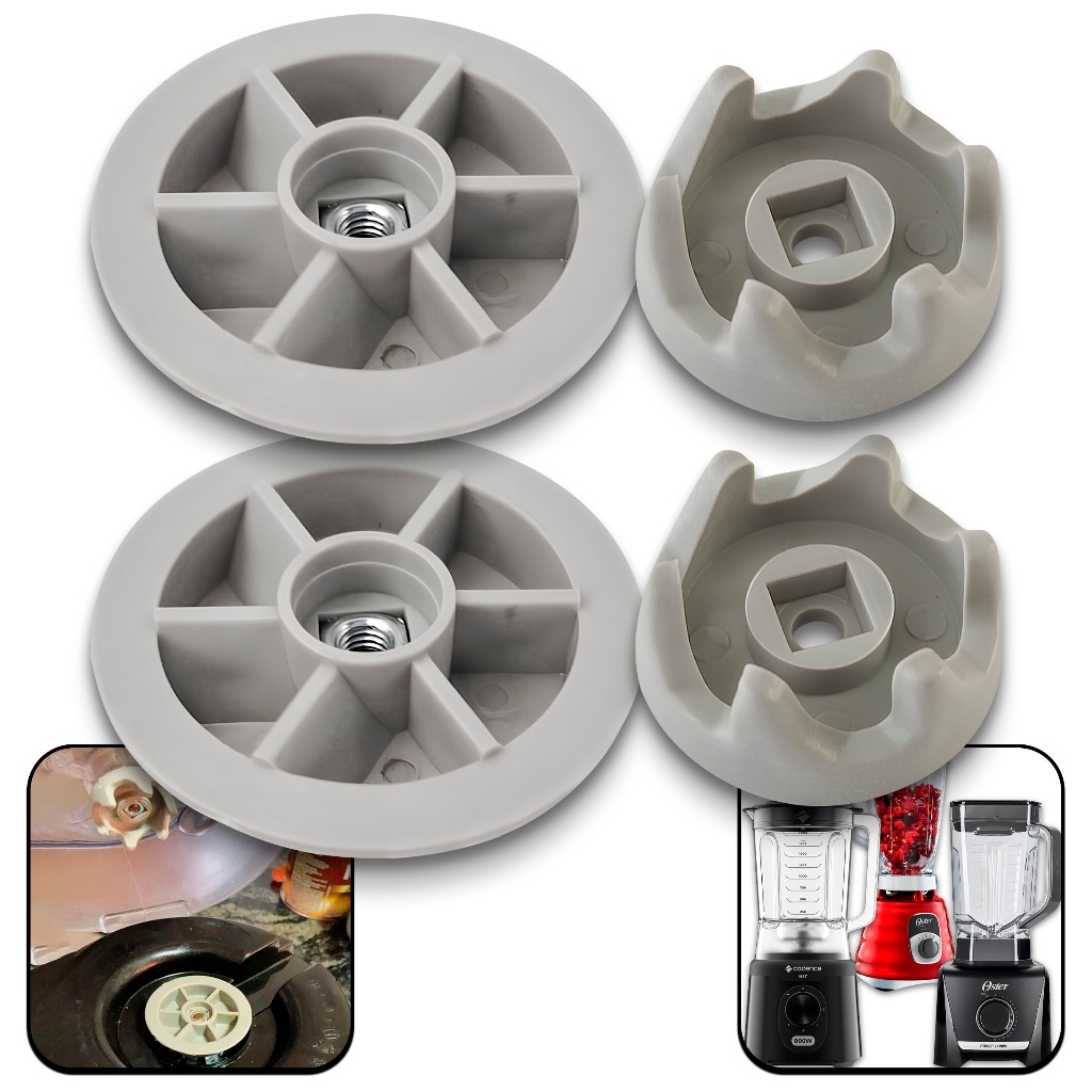 Arrastes do Copo e do Motor para liquidificador Oster e Cadence