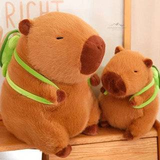 Capivara Pelúcia 30Cm Brinquedo Pelúcia Capivara Tartaruga Fofinha Kapibala（Macio e adequado para a pele）
