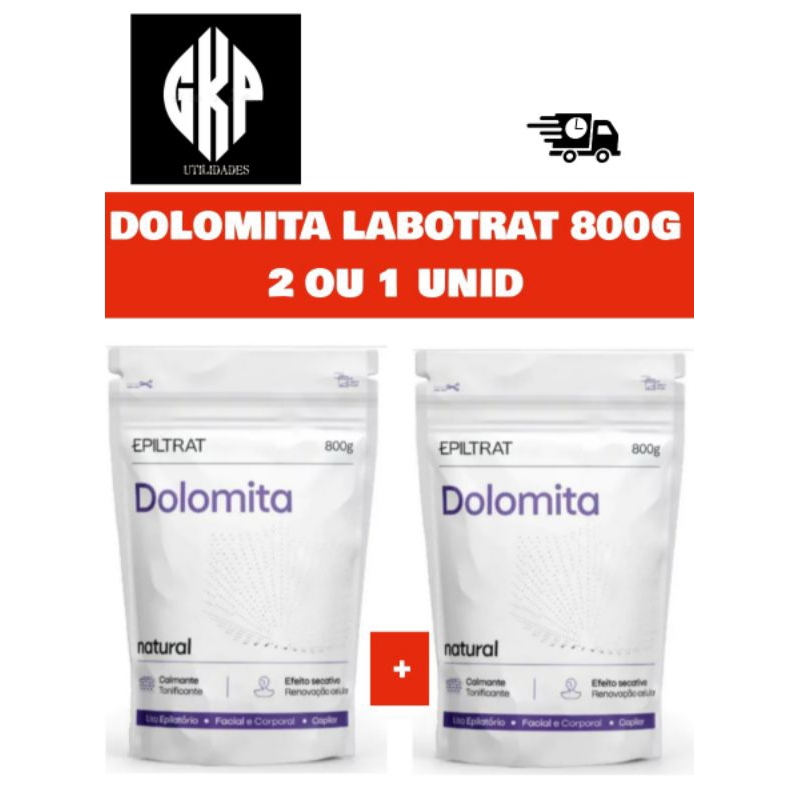 DOLOMITA LABOTRAT 800G 1 ou 2 UNIDADES