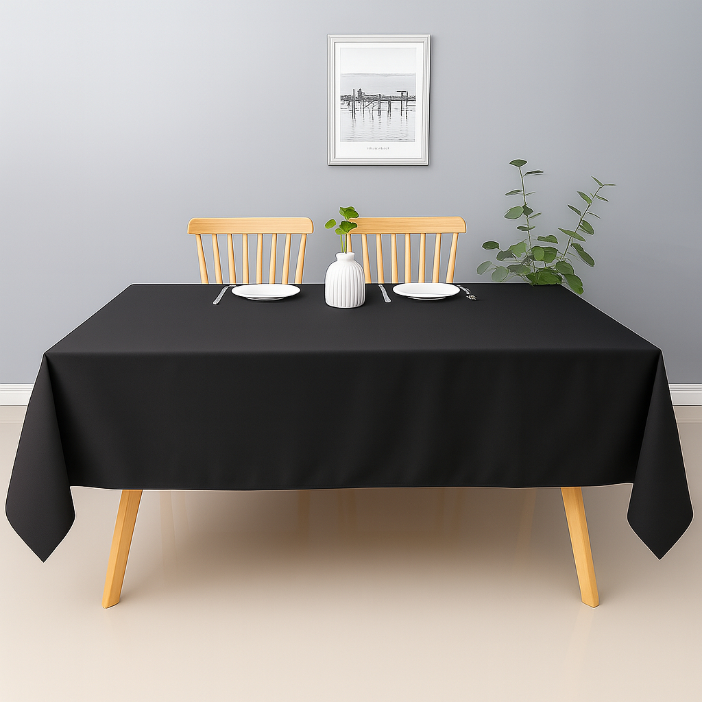 Toalha De Mesa Retangular 2,50x1,50m 8 lugares Festa Buffet Restaurante