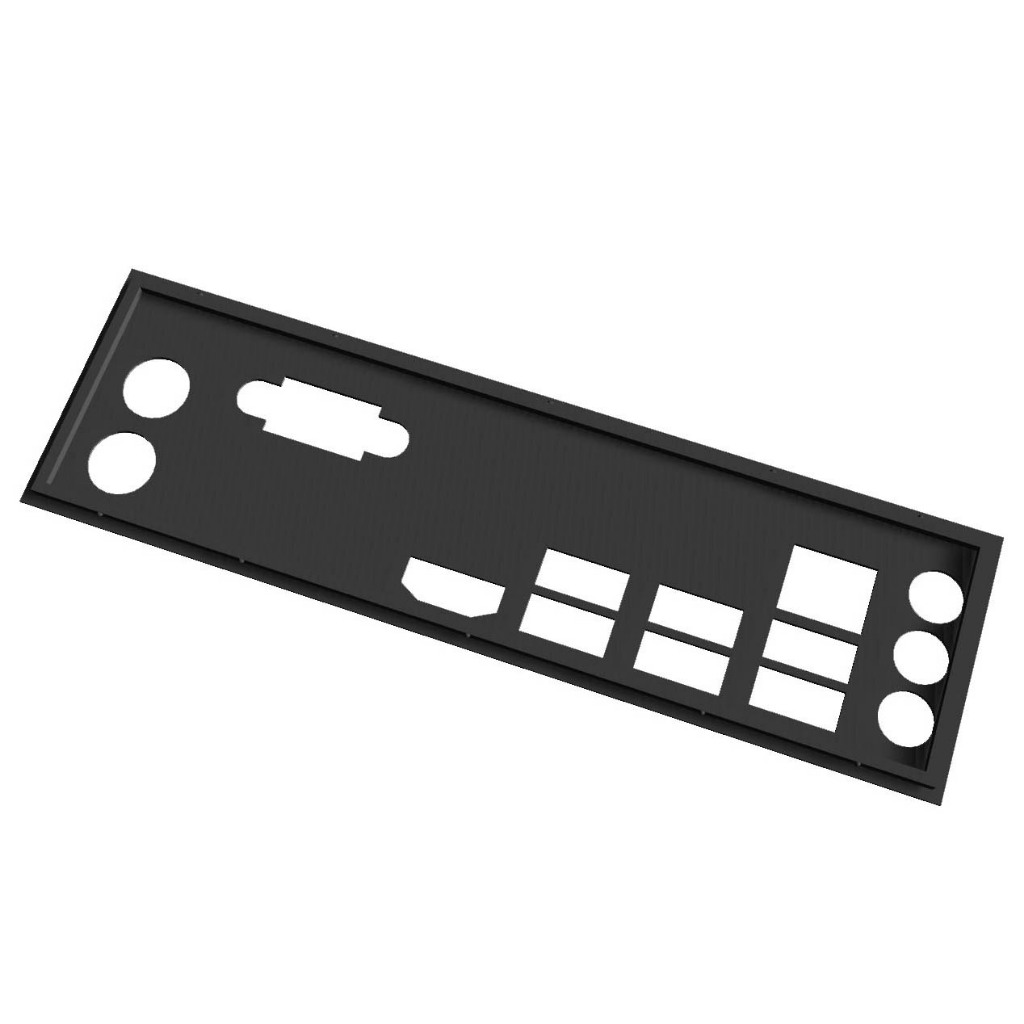 Espelho Tampa Acabamento Para Placa-mãe Asus H610m-cs D4