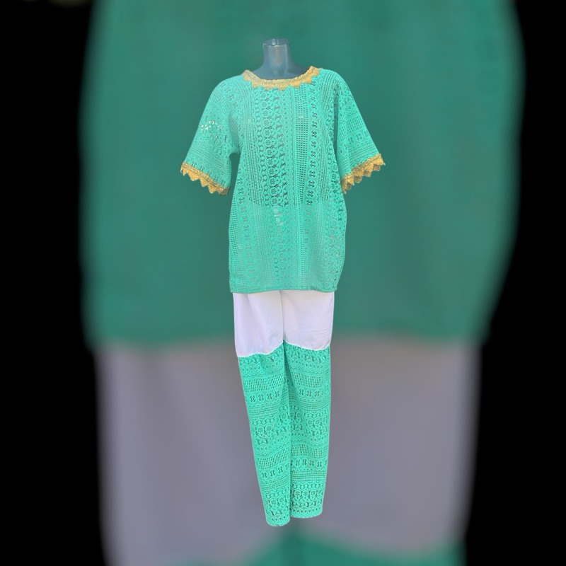 umbanda e candomblé conjunto masculino semi luxo