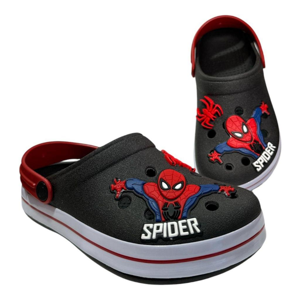 Sandália Homem Aranha Babuche Masculino Confortável