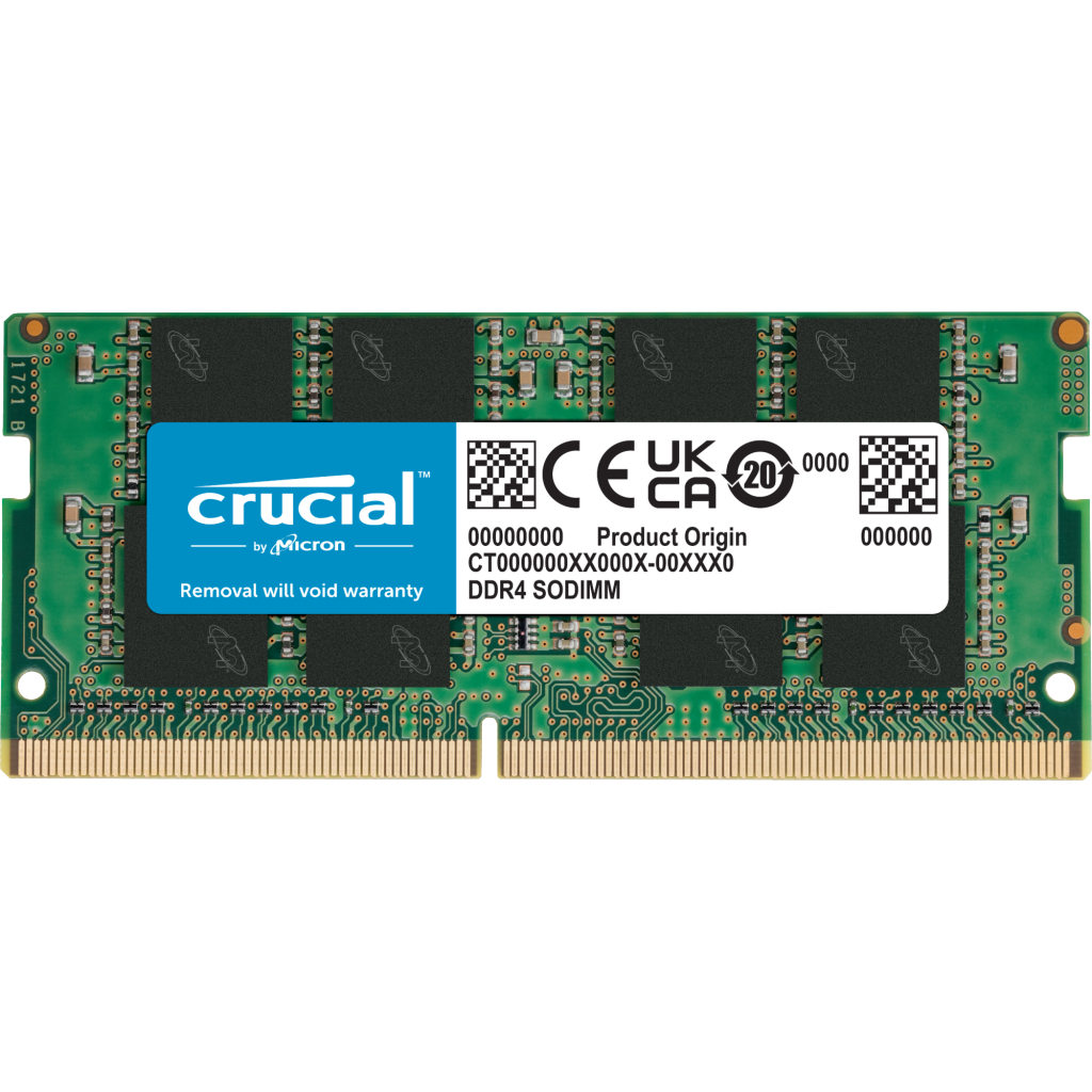 Memória Crucial 32GB DDR4 3200MHz SODIMM