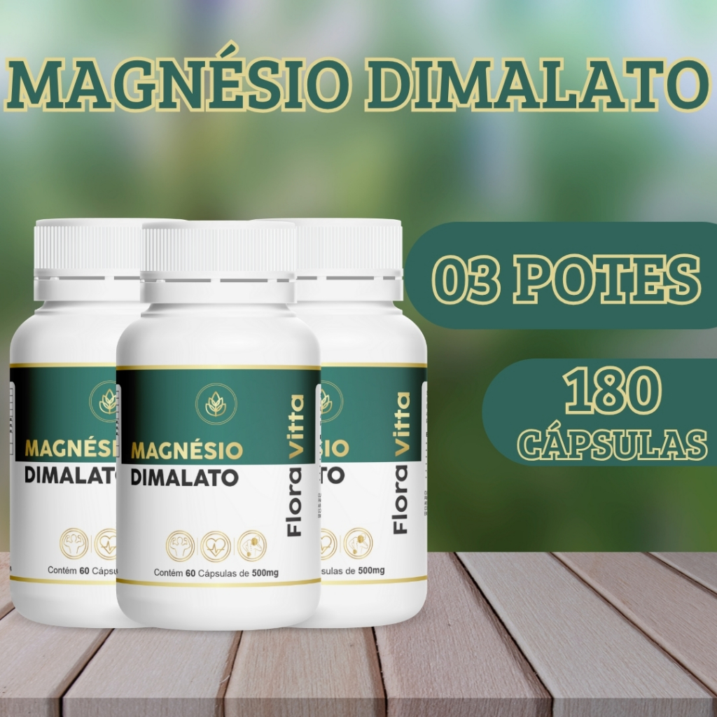 💪 Magnésio Dimalato | Energia Celular, Músculos Saudáveis e Combate às Dores Crônicas