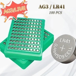 Super Oferta! Cartela com 100 Unidades AG3 / LR41 1.5V – Compatível com Relógios, Brinquedos e Mais"