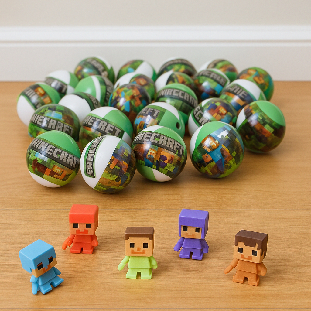 Capsula Minecraft Com Surpresa