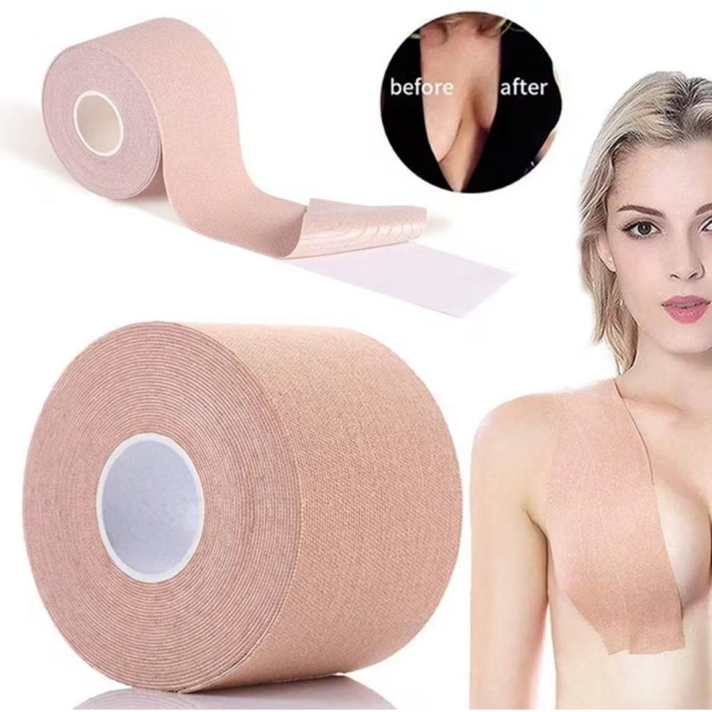 Sutiã Adesivo Levanta Seio Fita Boob Up Invisível A Prova D'Água Resistente Ao Suor