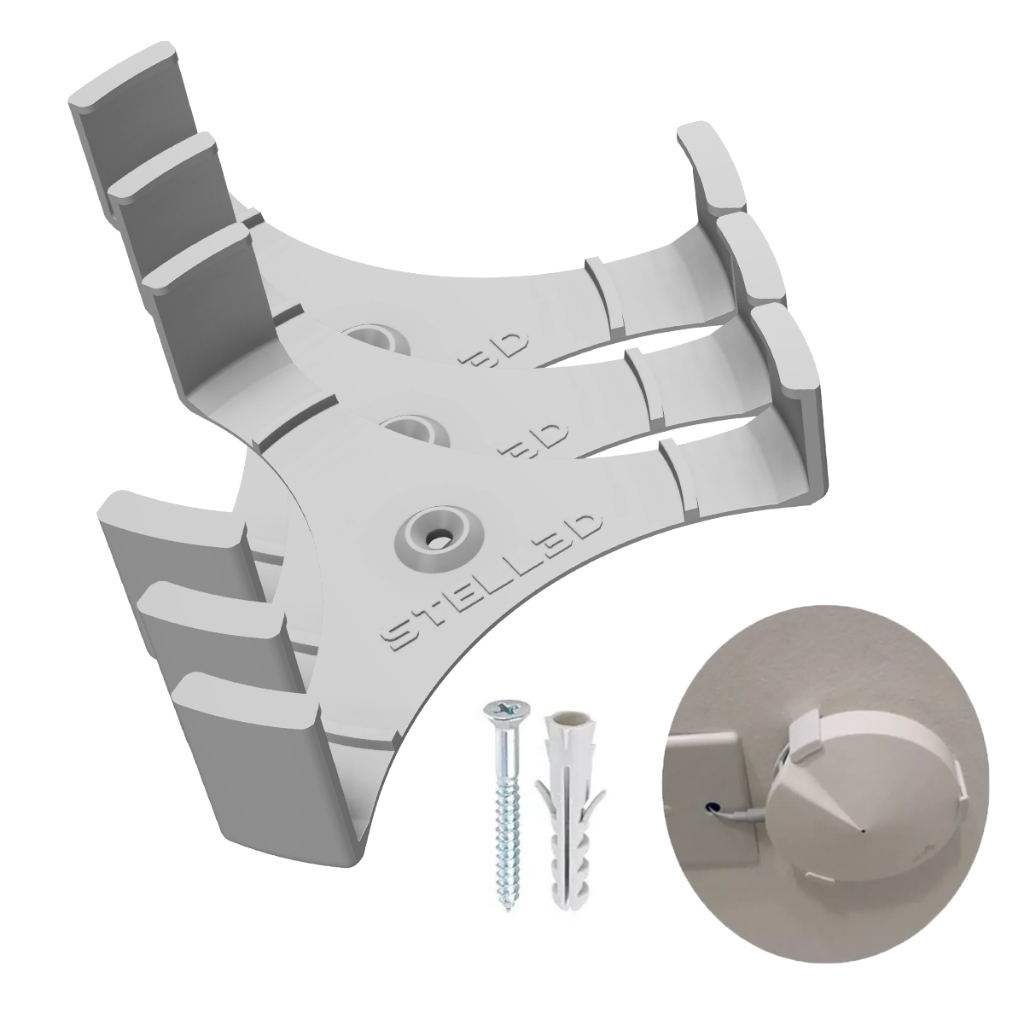3 Suporte De Parede Teto Triangular Para Roteador Deco Tp-link M5 Ac 1300