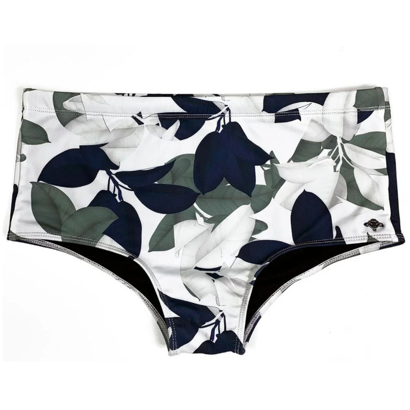 Sunga Estampada Adulto Tradicional Moda Praia Forrada Anticloro Estampa Exclusiva Floral Premium