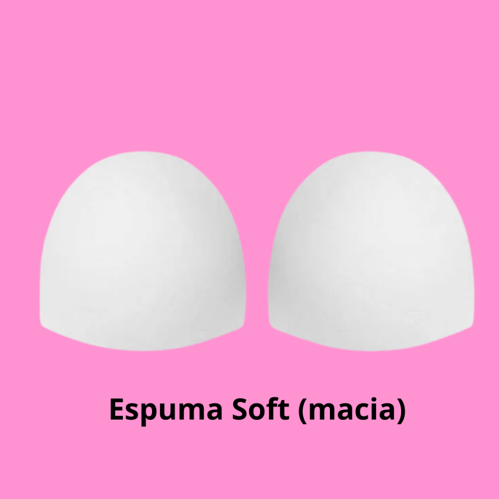 04 Pares Bojo Cortininha Removível Canto Arredondado Espuma Soft