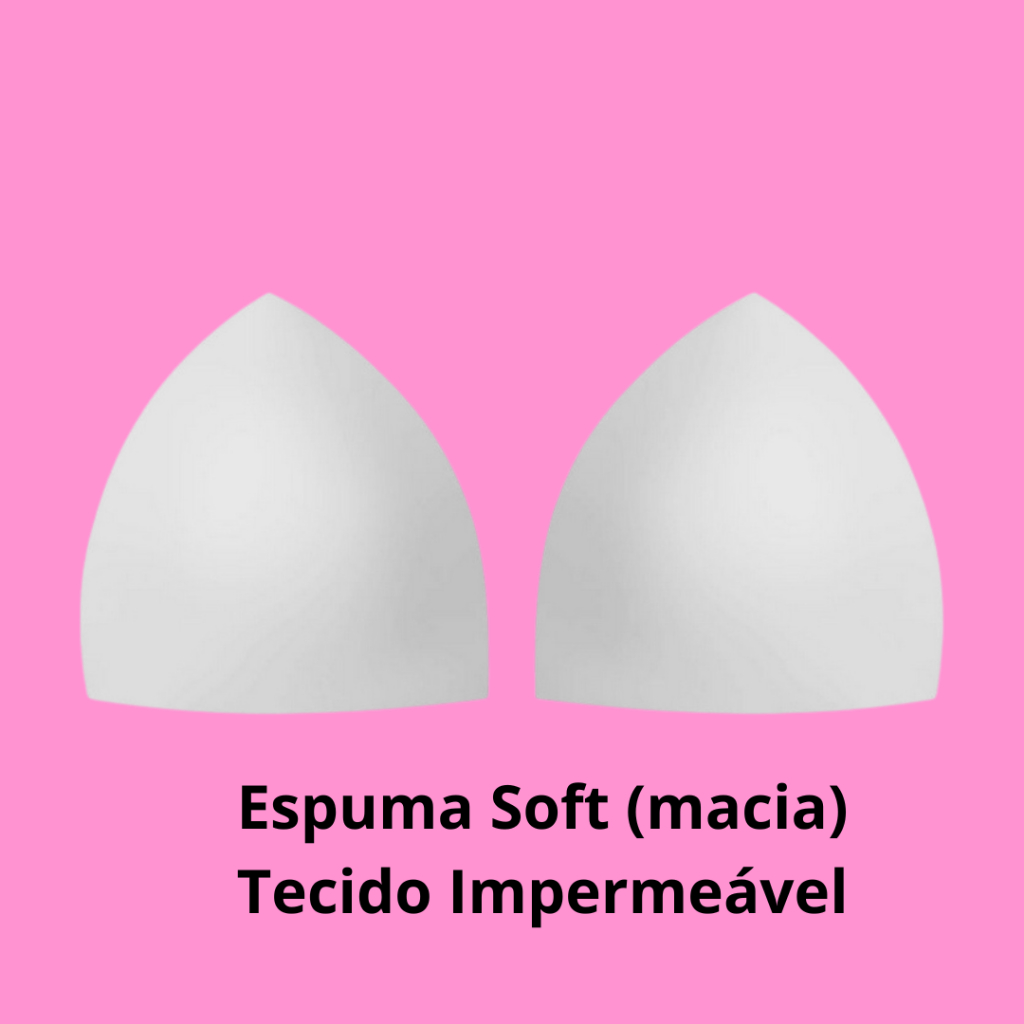 04 Pares Bojo Impermeável Cortininha Espuma Soft e Tecido Impermeável