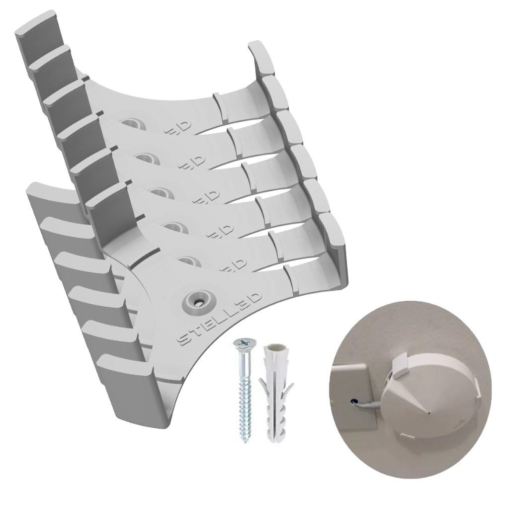 6 Suporte De Parede Teto Triangular Para Roteador Deco Tp-link M5 Ac 1300