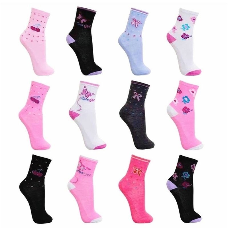 🧦 Kit Meias Cano Alto Feminina – Coloridas | 3, 6 ou 12 Pares | Conforto, Estilo e Leveza no Dia a Dia