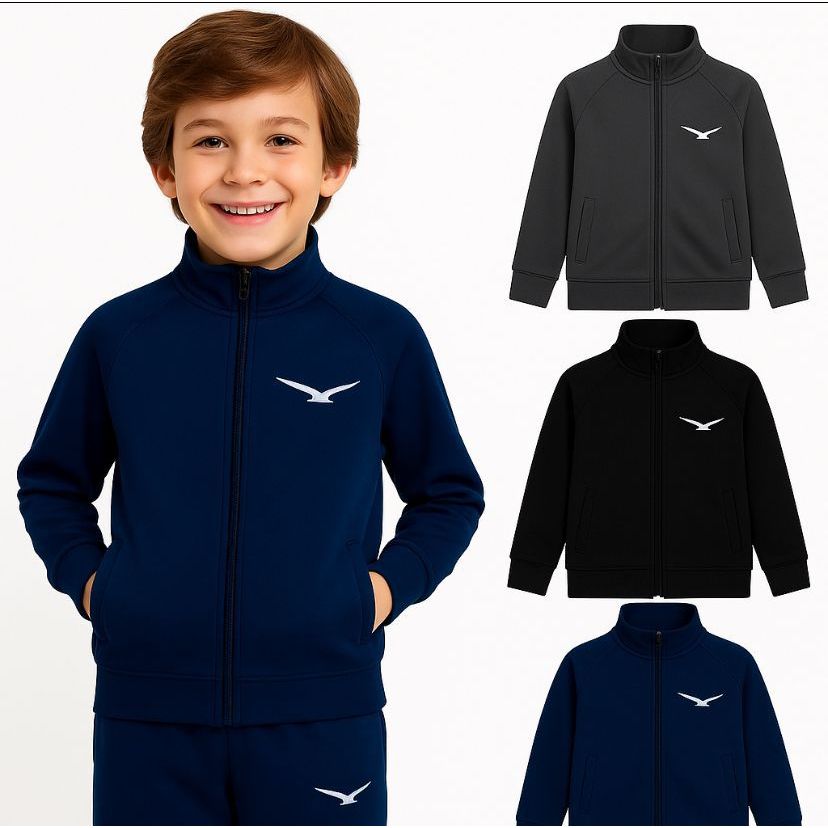 Jaqueta Blusa Infantil Manga Longa Qualidade e Durabilidade