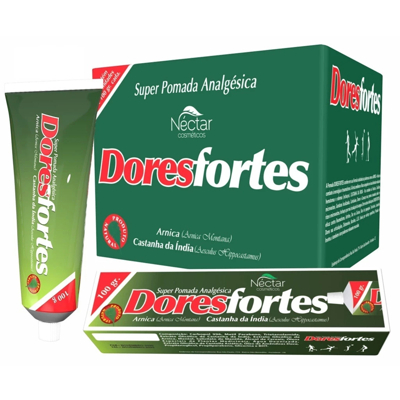 Kit com 06 Pomada Dores Fortes
